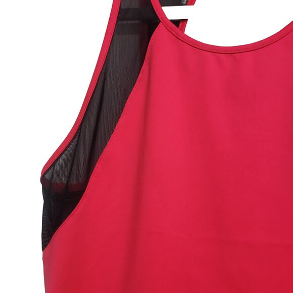 PINK Victoria's Secret Pink Black Mesh Racerback Open Back Size XS - Picture 3 of 5